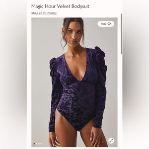 NWT Free People Magic Hour bodysuit